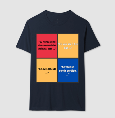 CAMISETA Complete a frase